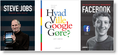 Gratis lydbøger: Steve Jobs, Google og Facebook